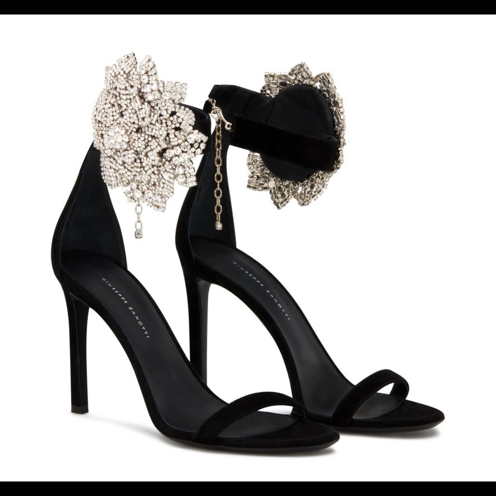 Authentic Guiseppe Zanotti Suede Sandal